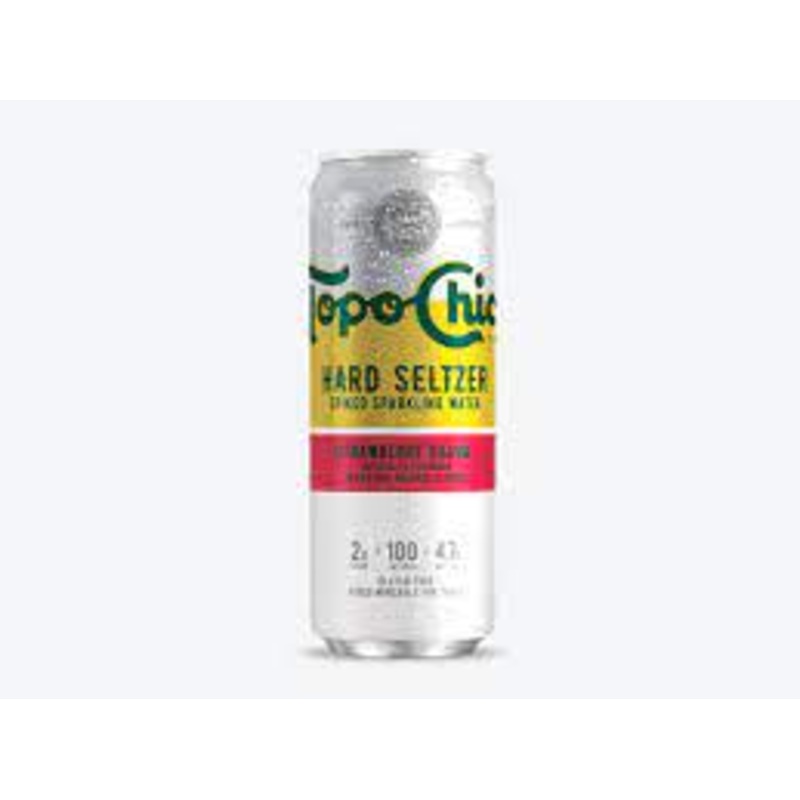 Topo Chico Strawberry Guava Hard Seltzer 24oz Can