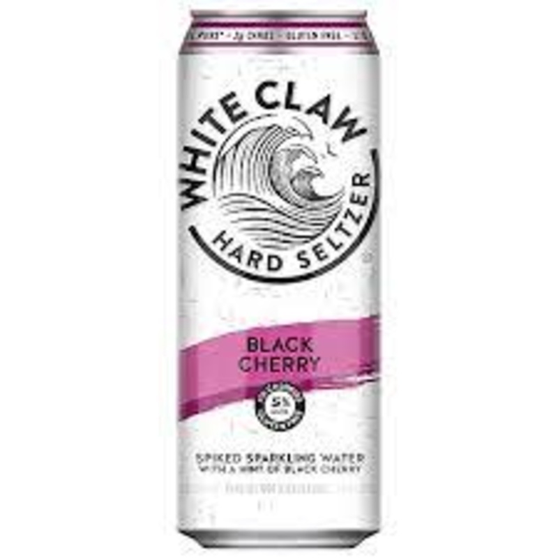 White Claw Black Cherry Hard Seltzer 19.2oz Can
