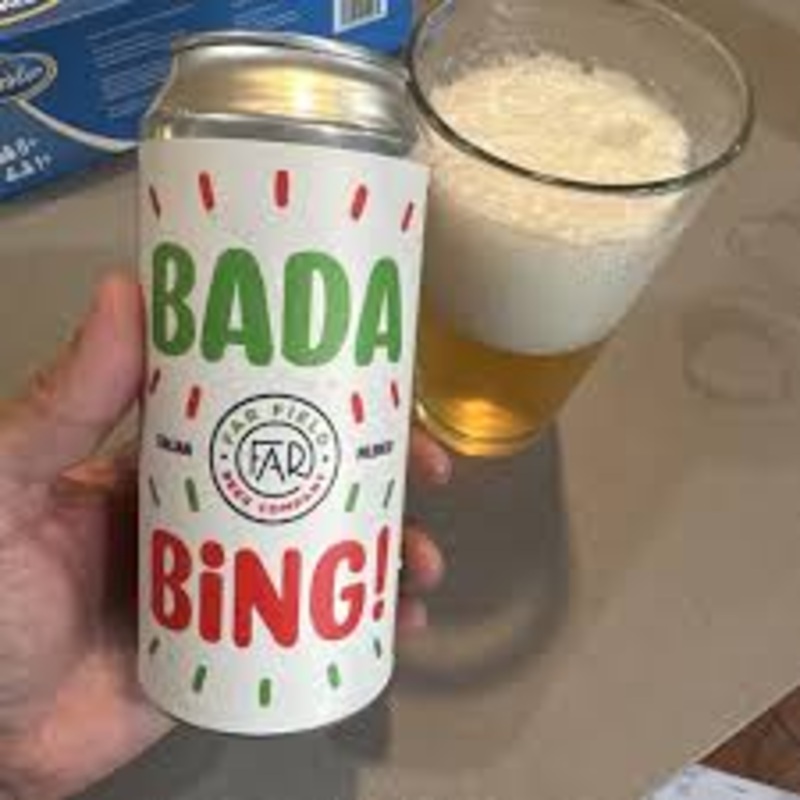 Bada Bing! Igtalian Pilsnerc16oz 4pk Cans