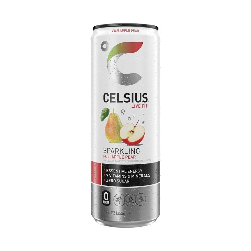 Celsius Sprakling Fuji Apple Pear 12oz