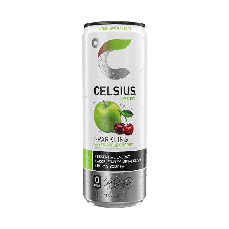 Celsius Sprakling Green Apple Cherry 12oz