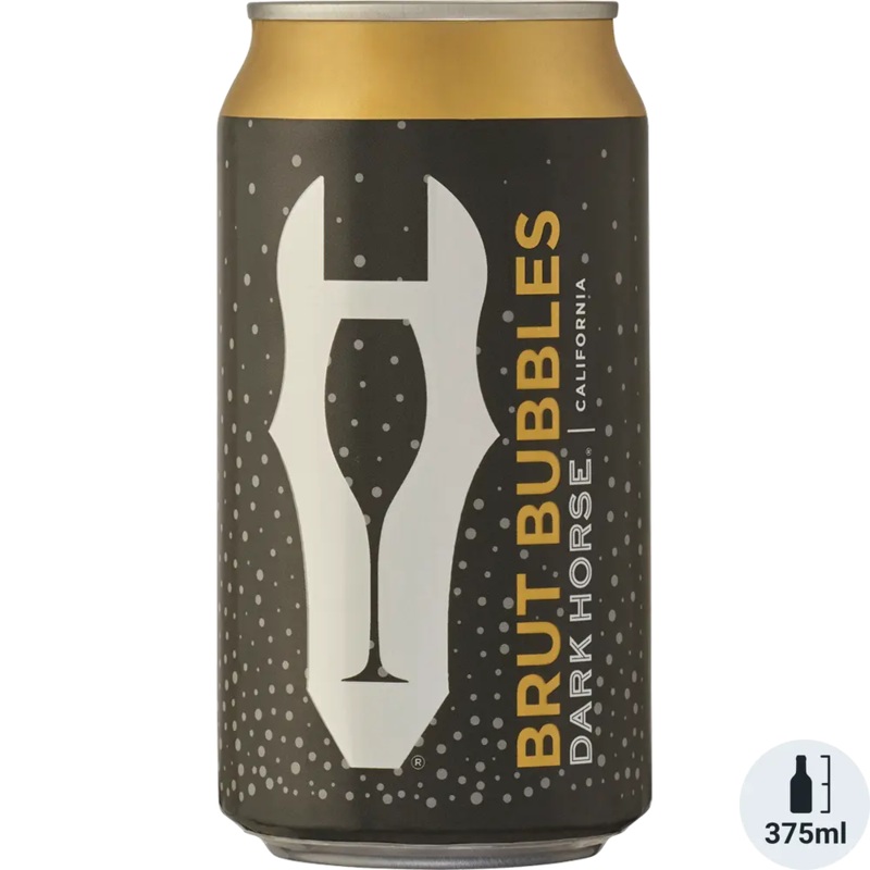 Dark Horse Brut Bubbles 375ml Can