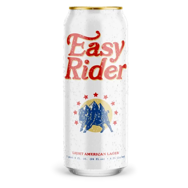 Easy Rider Light American Beer 24oz Can