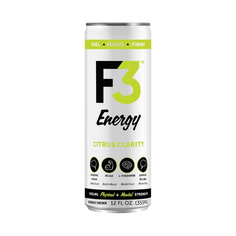 F3 Energy Citrus Clarity 12oz