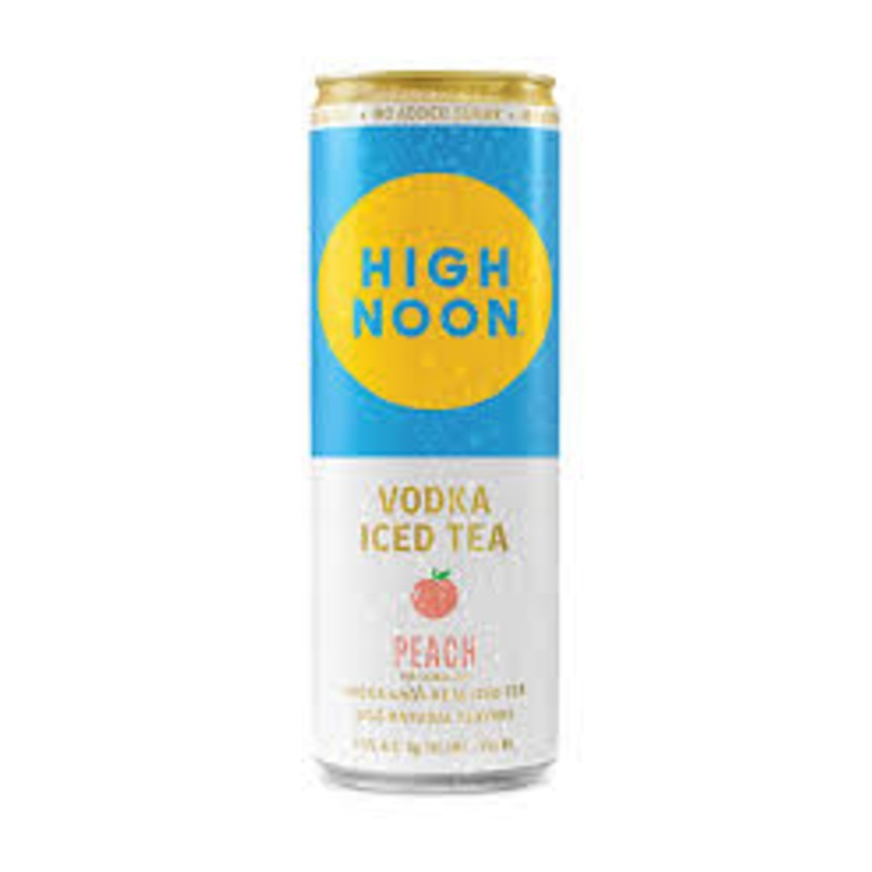 High Noon Vodka Icer Tea Peach 12oz Can