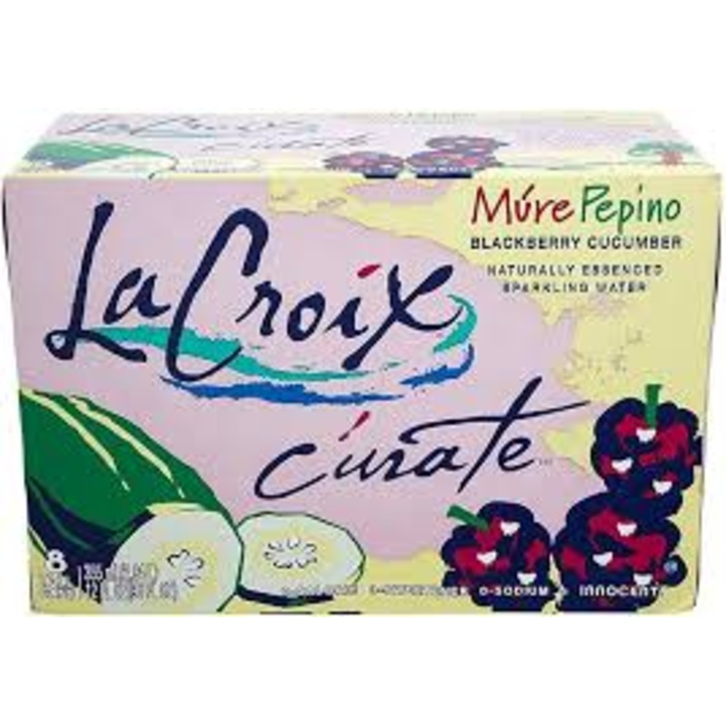 La Croix Mure Pepino 12oz 8 Pack Cans