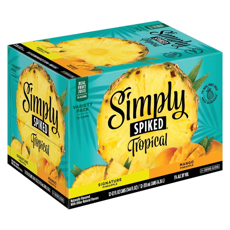 Simply Spiked Tropical 12oz 12pack Cans