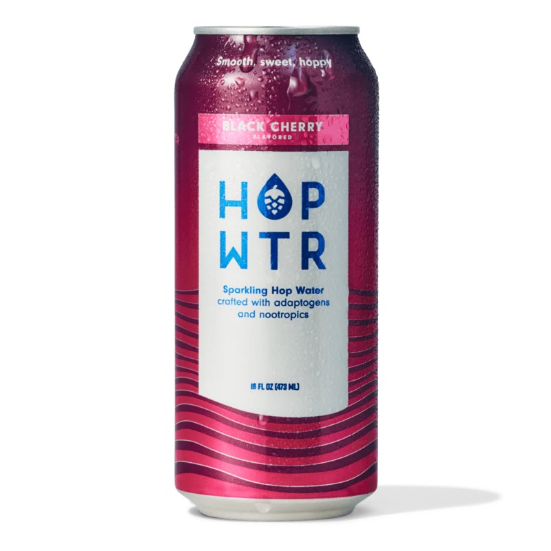 Sparkling Hop Water Black Cherry Flavor 16oz Can