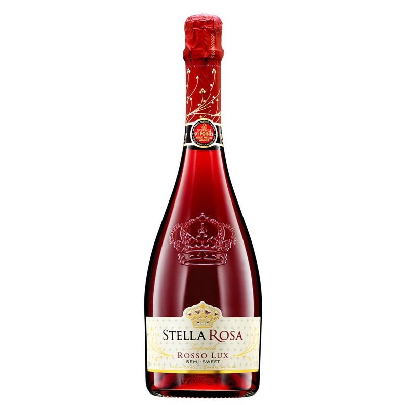 Stella Rosa Rosso Lux Semi Sweet Sparkling Wine 750ml