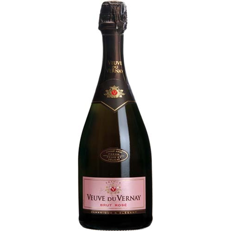 Veuve Du Vernay Brut Rose Sparkling Wine 750ml
