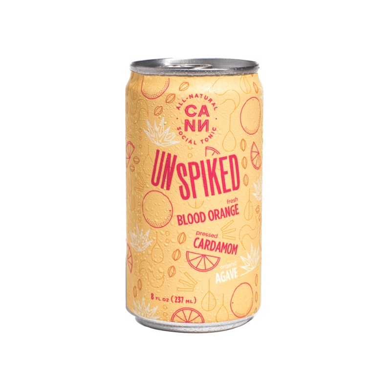 CANN SOCIAL TONIC Unspiked Blood Orange Cardamom