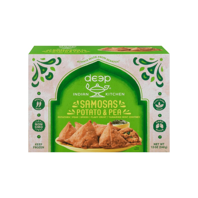 DEEP INDIAN KITCHEN Potato & Pea Samosa