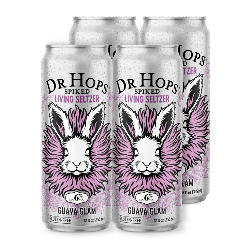 DR. HOPS Spiked Living Seltzer Guava Glam 4 Pack