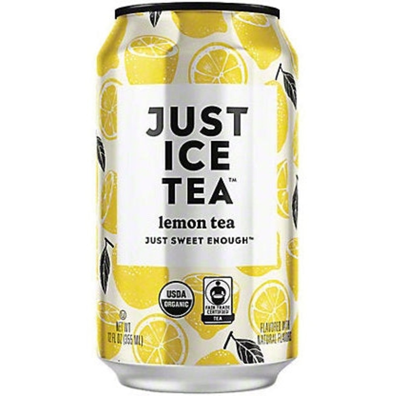 JUST ICE TEA Lemon Black Tea Can
