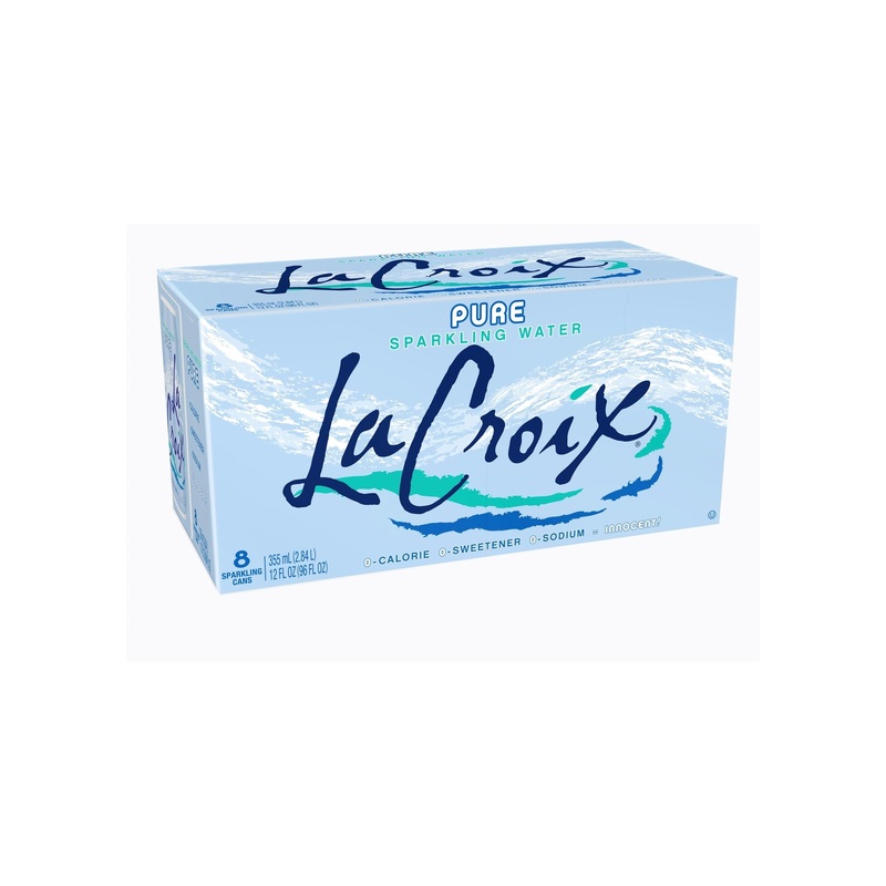 LA CROIX Pure Sparkling Water 8 Pack