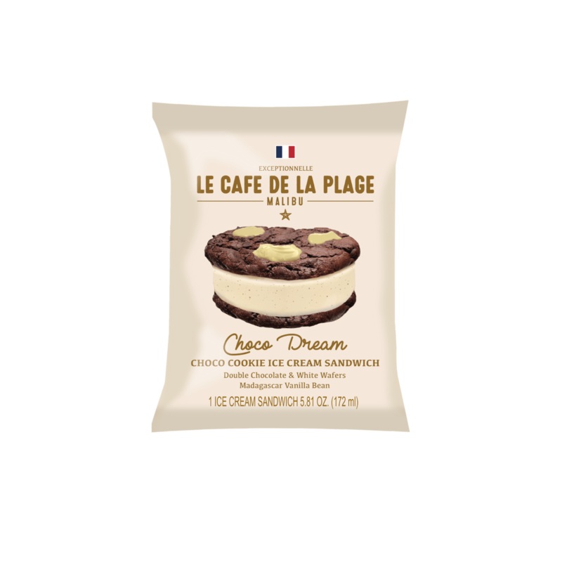 LE CAFE DE LA PLAGE Choco Dream Ice Cream Sandwich