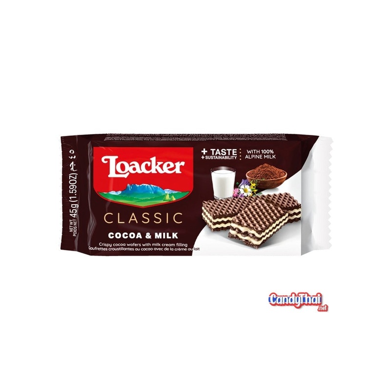 LOACKER Cocoa & Milk Wafer