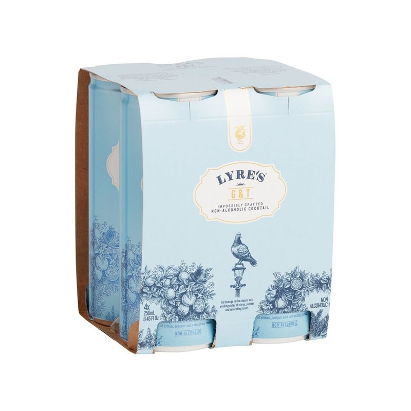 LYRE'S Gin & Tonic 4 Pack