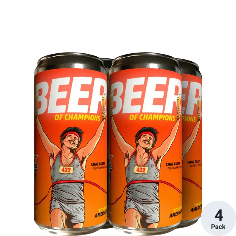 Paperback Beerof Champions 16oz 4 Pack Can