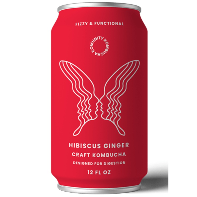 RMBR Hibiscus Punch Functional Kombucha