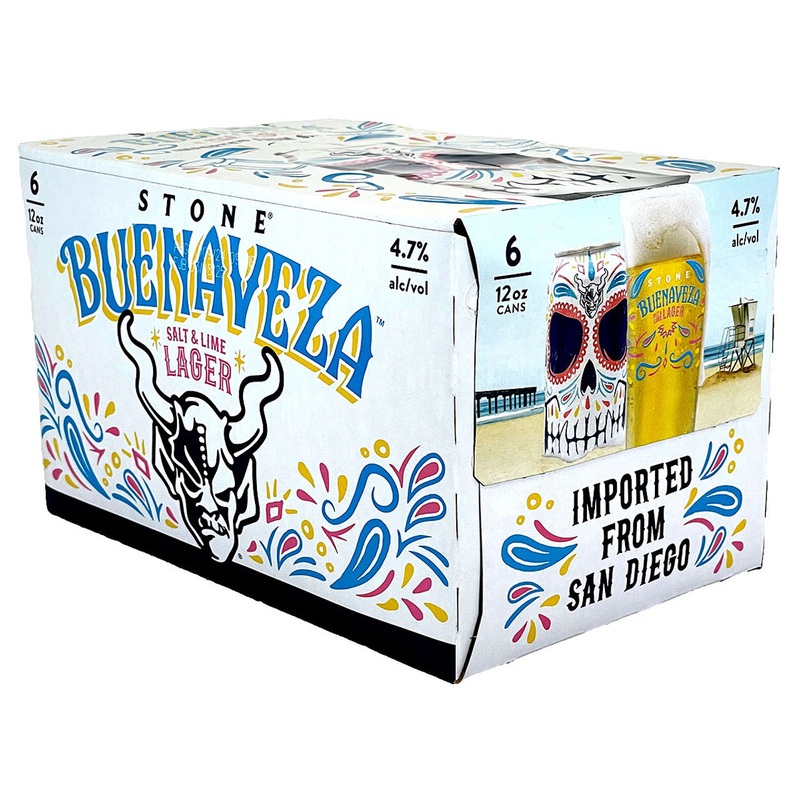 Stone Buenaveza Salt Lime Lager 12oz 6pk Cans