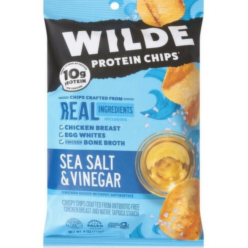 WILDE SNACKS Salt & Vinegar Protein Chips