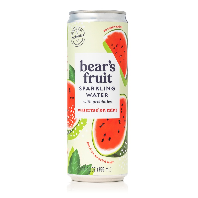 BEAR'S FRUIT Watermelon Mint Sparkling Water