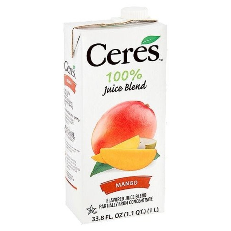 CERES Mango Juice Box