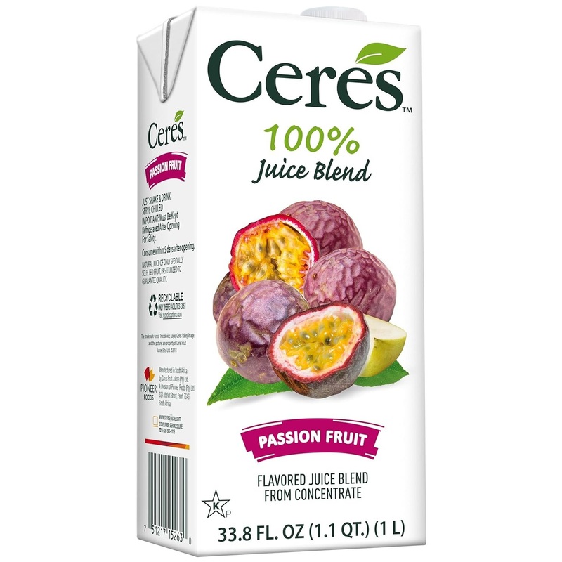 CERES Passion Fruit Juice Box