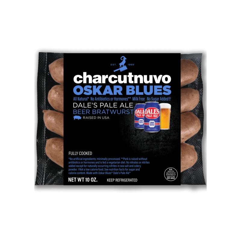 CHARCUTNUVO Pale Ale Beer Bratwurst