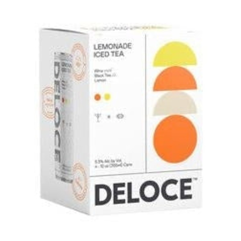 DELOCE Lemonade Iced Tea 4 Pack