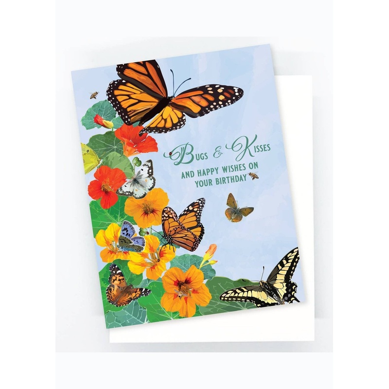 FAIRE "Bus & Kisses" Birthday Card