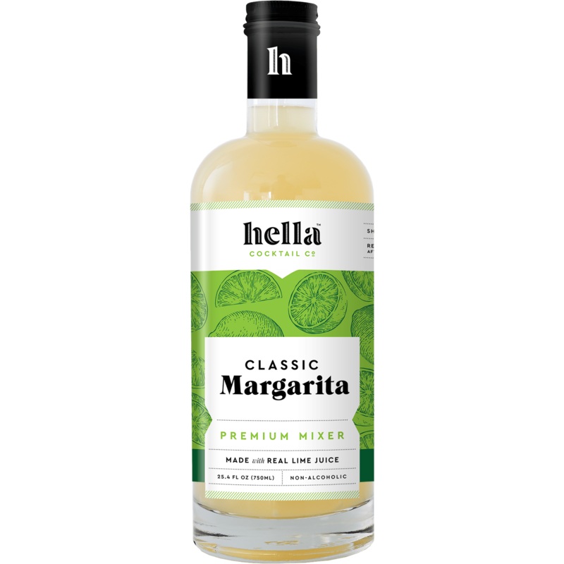 HELLA COCKTAIL CO. Classic Margarita Premium Mixer