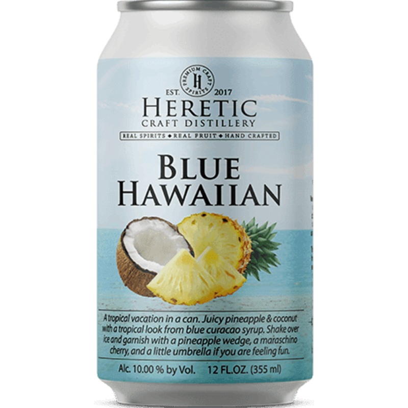 HERETIC CRAFT DISTILLERY Blue Hawaiian
