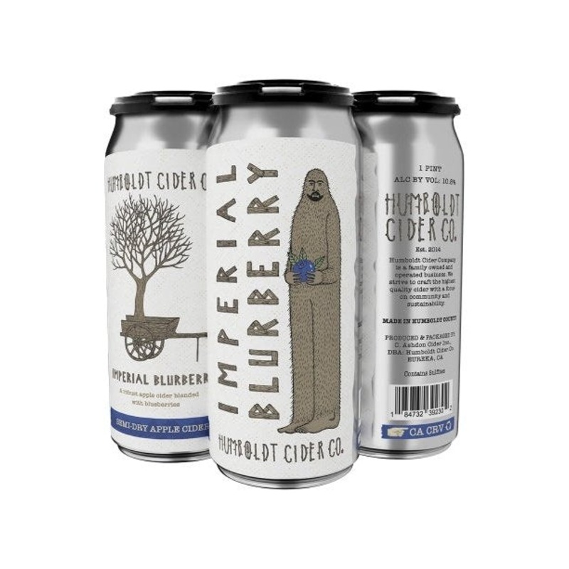 HUMBOLDT CIDER CO. Imperial Blueberry Hard Cider