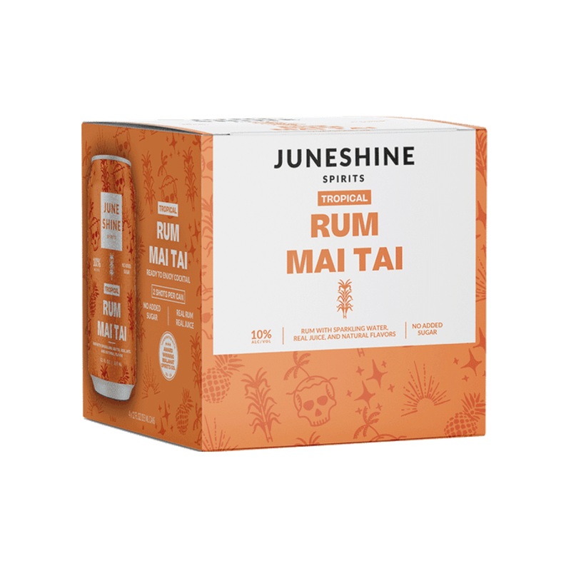 JUNESHINE Tropical Rum Mai Tai 4 Pack