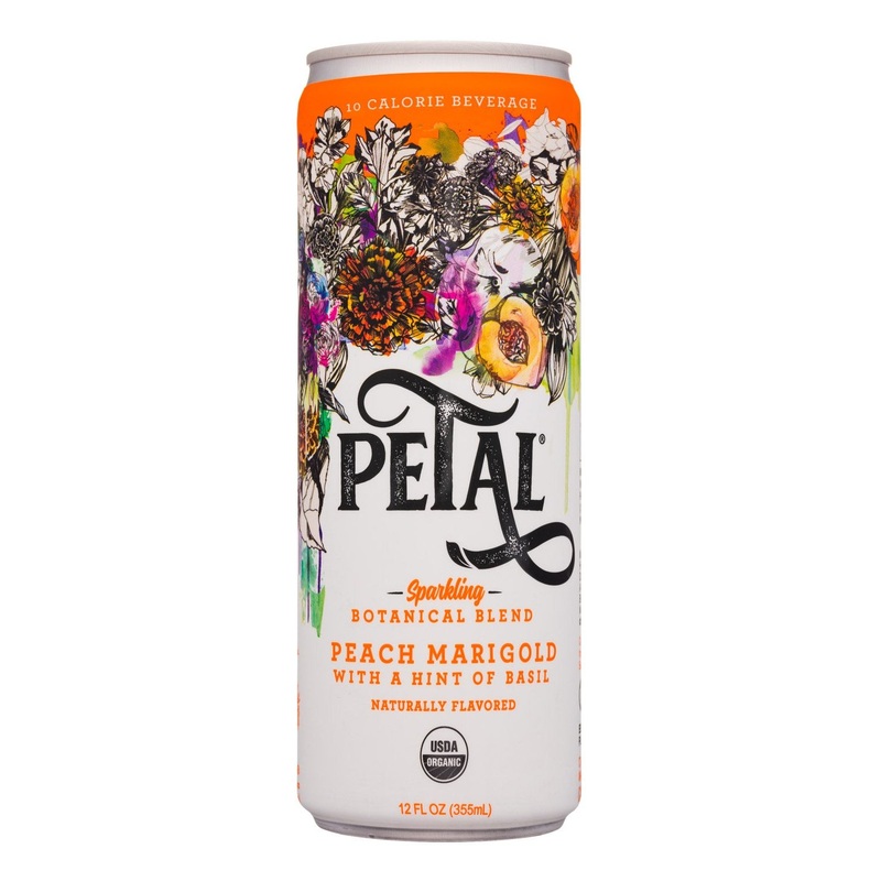 PETAL Sparkling Peach Marigold Basil