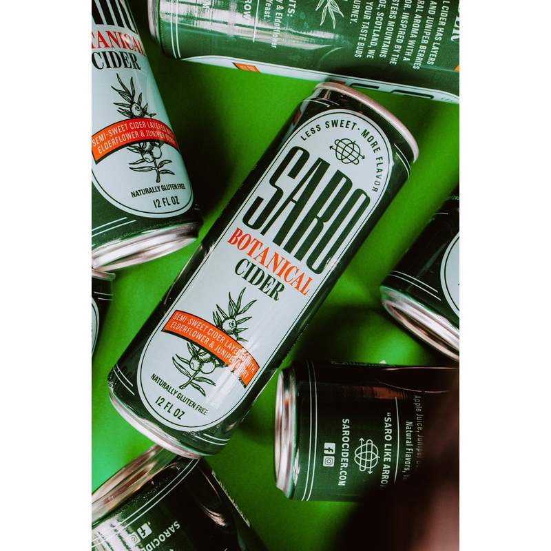 SARO CIDER Botanical Hard Cider Cider