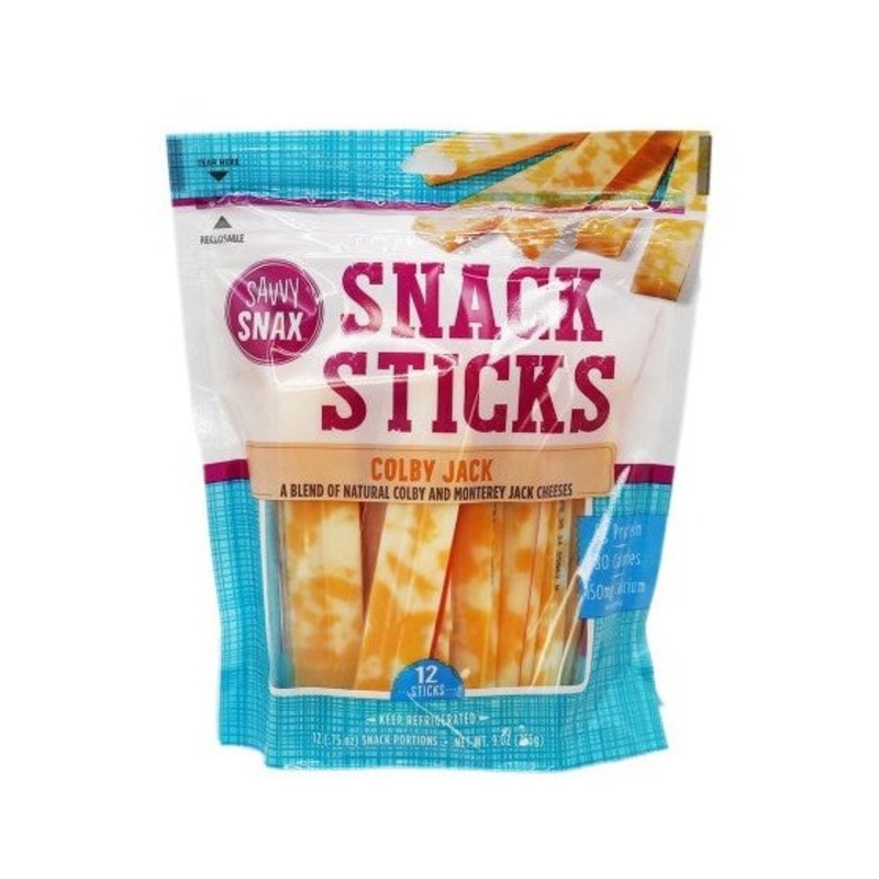 SAVVY SNAX Extra Sharp Cheddar Snack Sticks