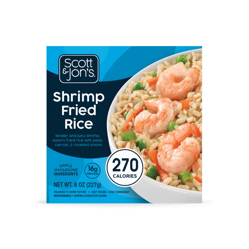 SCOTT AND JONS Shrimp Fried Rice Bowl