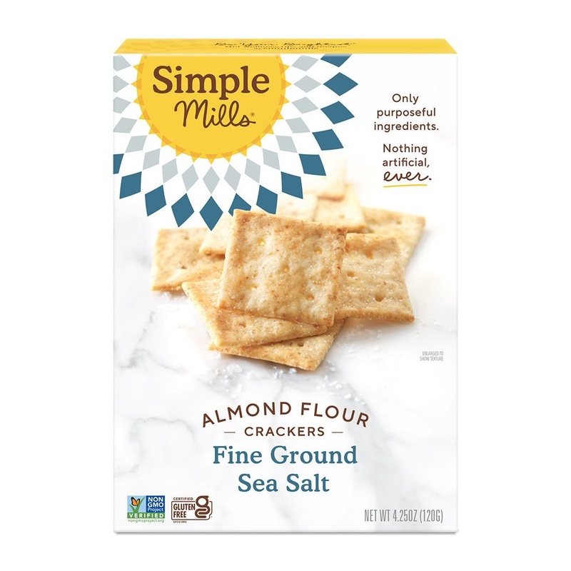SIMPLE MILLS Almond Flour Crackers With Fine Ground Sea Salt
