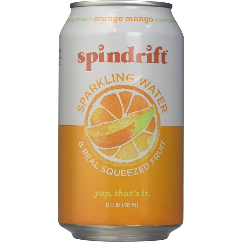 SPINDRIFT Mango Orange