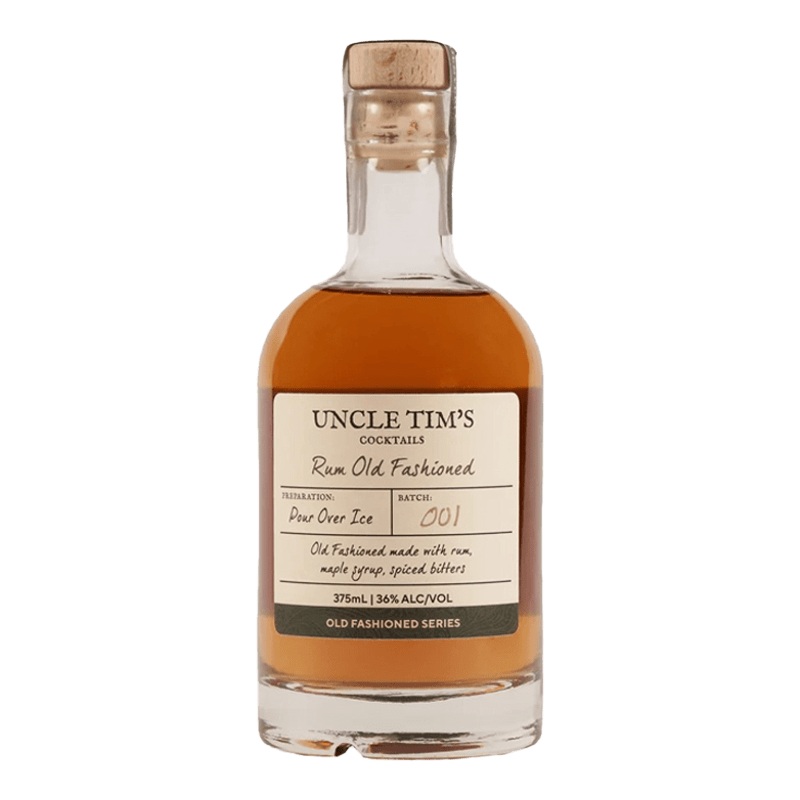 UNCLE TIM'S COCKTAILS Rum Old Fashioned 375ml
