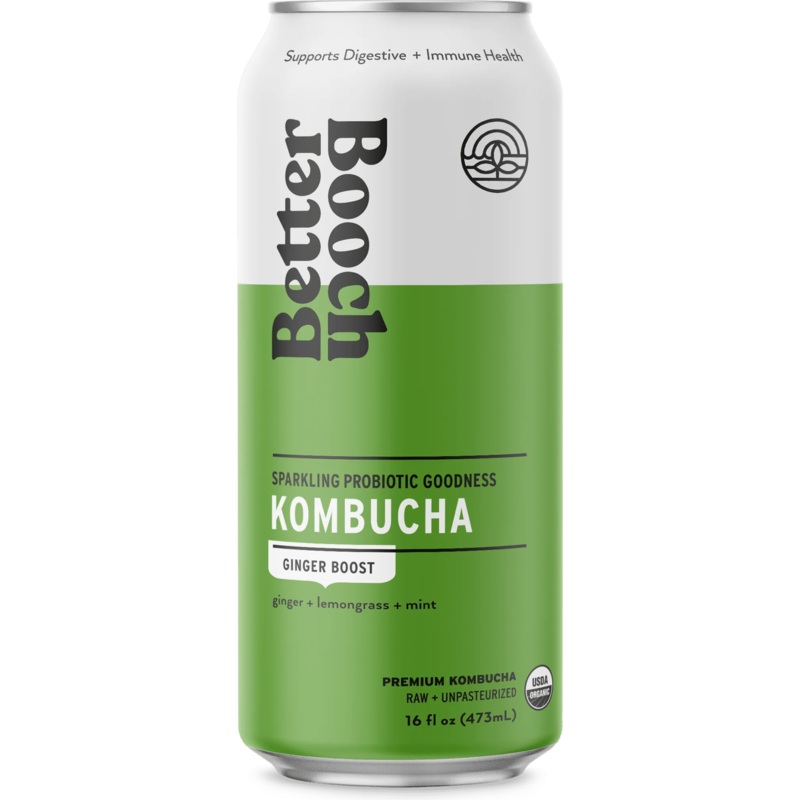 BETTER BOOCH Ginger Boost Kombucha