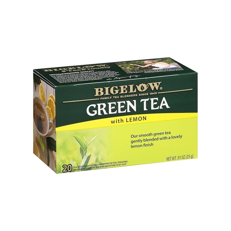 BIGELOW Decaffeinated Green Tea With Lemon