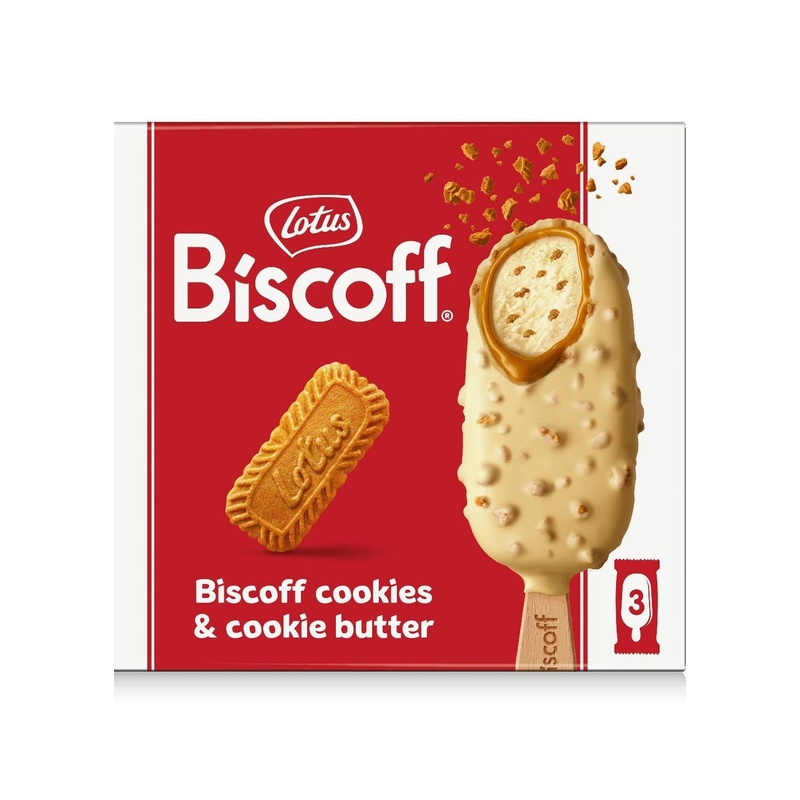 BISCOFF White Chocolate Ice Cream Bars