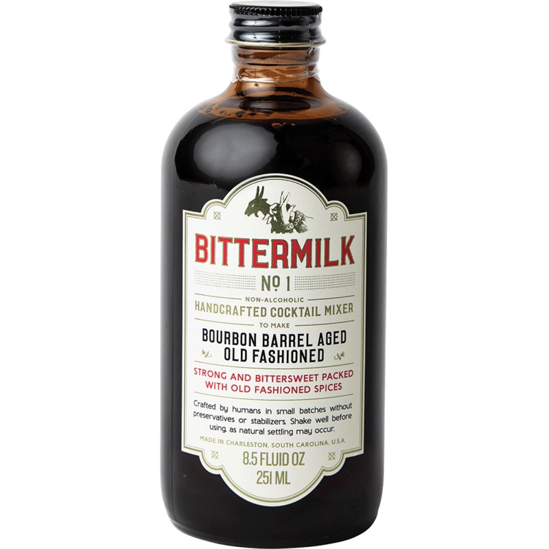 BITTERMILK Bourbon Barrel-Aged Old Fashioned 8.5oz
