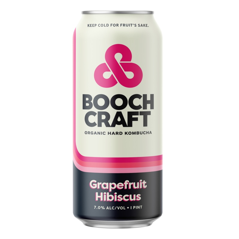 BOOCHCRAFT Kombucha Grapefruit Hibiscus