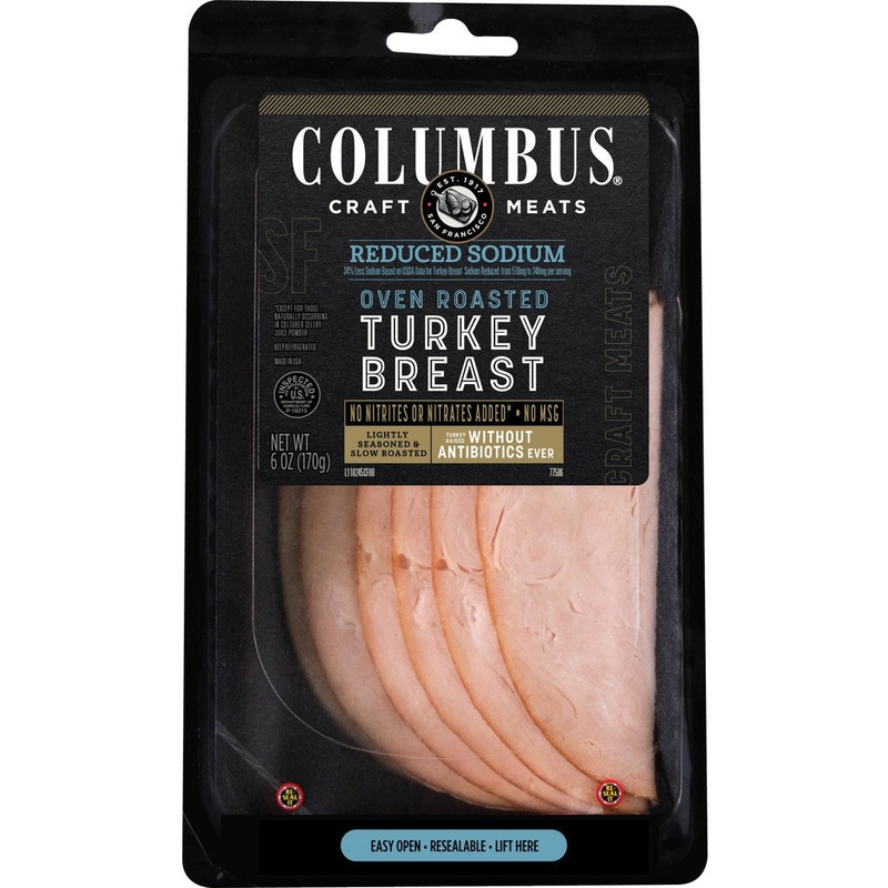 COLUMBUS Oven Roasted Sliced Turkey Breast