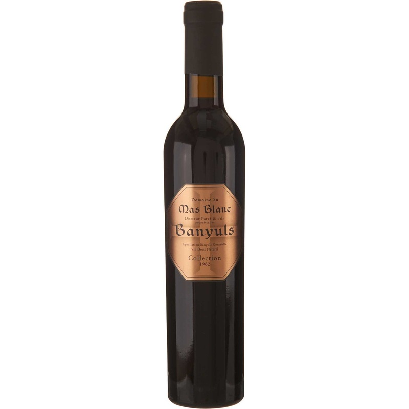 DOMAINE DU MAS BLANC Banyuls Collection 1982 375ml